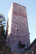 Turm der Burg Mandelberg