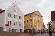 Historische Gebäude am Marktplatz
