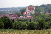 Scheer mit Schloss und Kirche